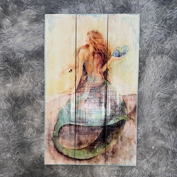 Mermaid Wall Art Decor - Picture 1 of 1